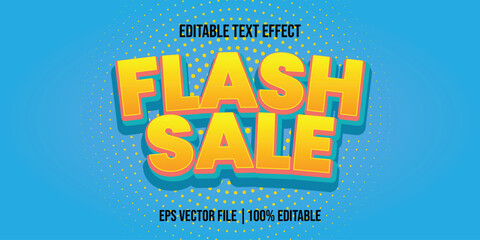 Super sale retro vintage text effect, Editable text effect