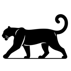 Obraz premium silhouette of a tiger