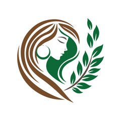 Natural Beauty care logo design