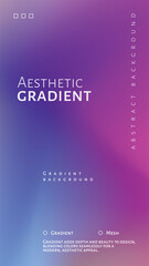 Gradient background with soft light blurred background