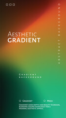 Trendy gradient background with abstract wallpaper