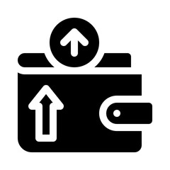 Expense glyph icon
