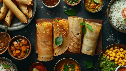 Dosa Indian Food