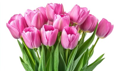 Fototapeta premium Pink tulip bouquet