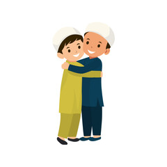 Eid ul Azha Mubarak logo, card, vector, illustration. EID Card Template.