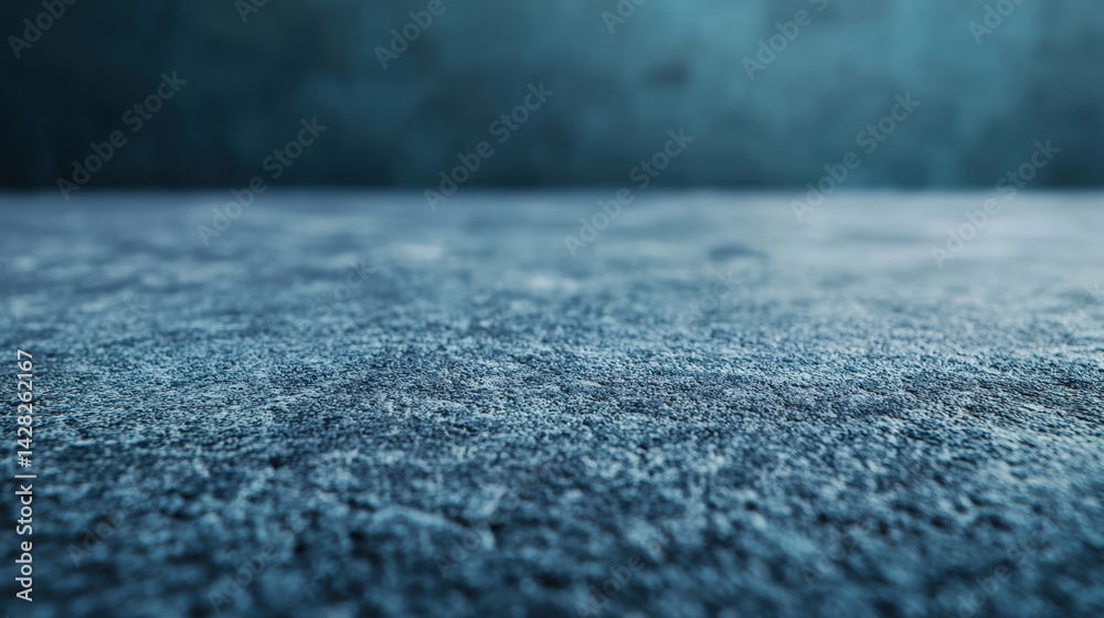 Poster Textured stone surface with blurred biohacking lab background