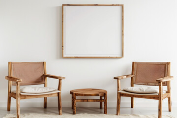 two chairs and table