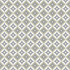 Abstract geometric floral seamless pattern for decorating, wallpaper, wrapping paper, fabric, backdrop, and etc