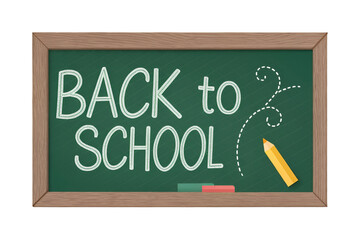 Obraz premium back to school, back to school on chalk board, September back to school concept, September, Back to school text vector template design. Back to school greeting pattern transparent background