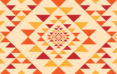 American native ethnic pattern. Design for indigenous style, african, embroidery, fabric, abstract, boho, carpet, native pattern.