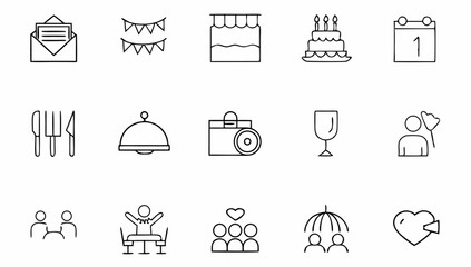 event planning set of web icons in linear style  e (2).eps