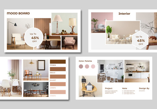 Interior Mood Board Design