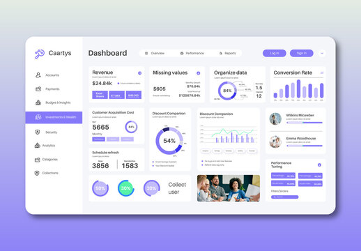 Data Analytics Management Dashboard
