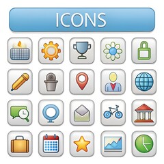 web icons set