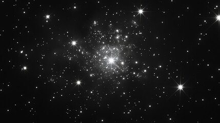 Obraz premium Stunning Star Cluster Night Sky Astrophotography