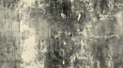 Fototapeta premium Textured grey and white concrete wall surface.