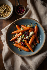 Oven roasted carrots - a simple, delicious side dish