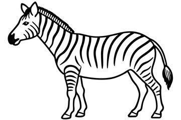 Graceful Striped Illustration