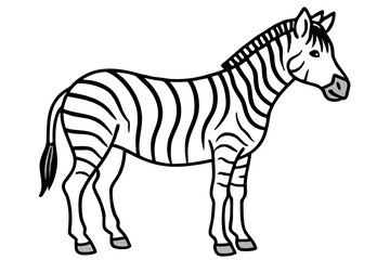 Graceful Striped Illustration