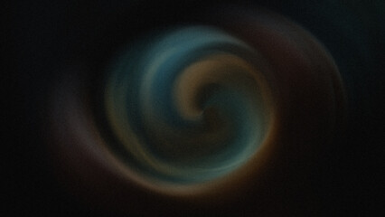 Hands holding a glowing orb with heart shapes in the dark creating a magical atmosphere and feeling