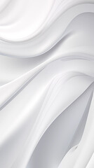 Fototapeta premium A soft, luminous composition with sleek, wavy gray and white streaks.