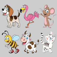Animal cartoon design