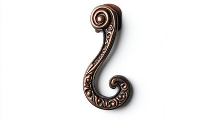 Obraz premium Ornate Copper Hook