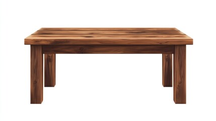 Rustic wooden table