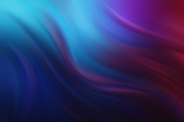 Red blood cells flowing in a vibrant blue and red environment with a dark and mysterious background scene