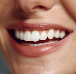 Obraz premium close up of a woman mouth