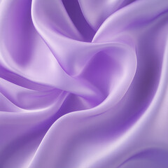 Obraz premium Purple silk fabric is smooth, luxurious, and soft to the touch, with a rich, vibrant color that shimmers under light. It exudes elegance and sophistication, ideal for high-end fashion and decor.