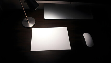 Organized Minimalist Workspace Desk Setup for Productivity