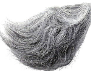 Abstract grayscale image of flowing grey hair, suggesting concepts of time, aging, and natural beauty.  Perfect for beauty, fashion, or medical websites,  advertising, or editorial projects.