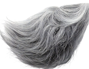 Abstract grayscale image of flowing grey hair, suggesting concepts of time, aging, and natural beauty.  Perfect for beauty, fashion, or medical websites,  advertising, or editorial projects.