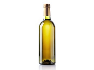 Wine Bottle Product Photography: Isolated White Background, Cutout Image
