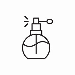 Aromatherapy spray bottle icon vector sign