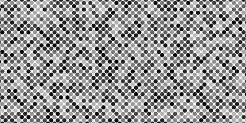 Pattern of dots of different shades of gray, nocochrome