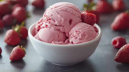 strawberry ice cream