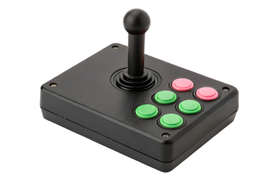 video game controller on transparent background