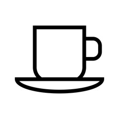 Coffee Mug I icon vector image. Suitable for mobile apps, web apps and print media.