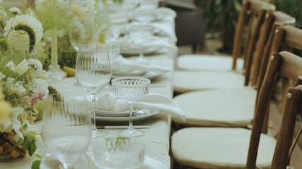 An Elegant Dining Table Setting Essential for Important Special Occasions and Joyful Celebrations
