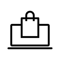 Ecommerce icon vector image. Suitable for mobile apps, web apps and print media.