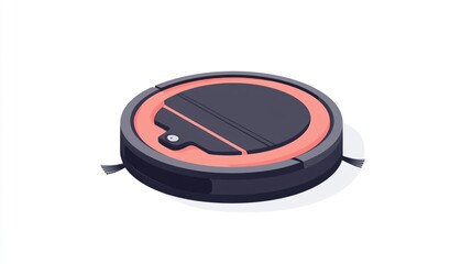 Fototapeta premium Autonomous cleaning robot