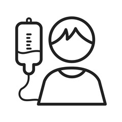 Getting Drip icon vector image. Suitable for mobile apps, web apps and print media.