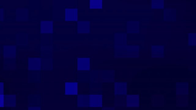 Glitch Tech Blue Gradient Loop, Looping Background. Perfect for futuristic intros, tech videos, and digital interfaces.