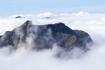 The volcano in Madeira.