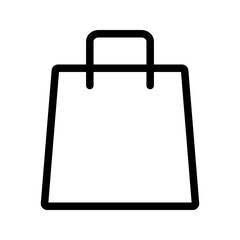 Shopping icon vector image. Suitable for mobile apps, web apps and print media.