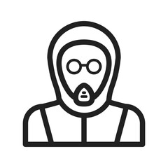 Tester icon vector image. Suitable for mobile apps, web apps and print media.