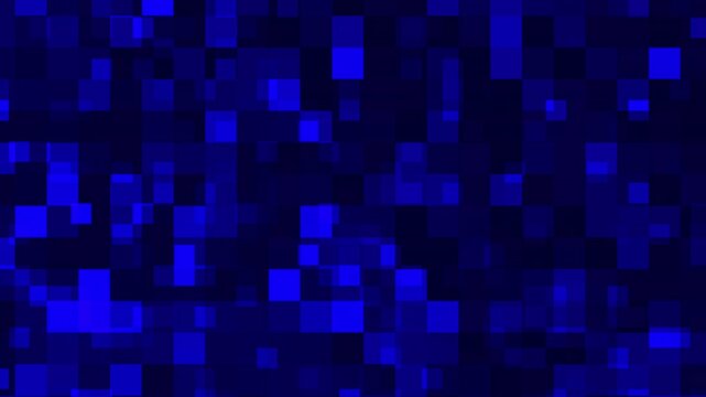 Glitch Tech Blue Gradient Loop, Looping Background. Perfect for futuristic intros, tech videos, and digital interfaces.