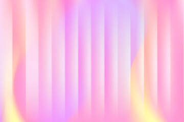 Abstract nude pink, lavender color blurred gradient background, glowing fractal glass backdrop. Elegant fluid stripped texture with iridescent neon lights for presentation, poster, product display